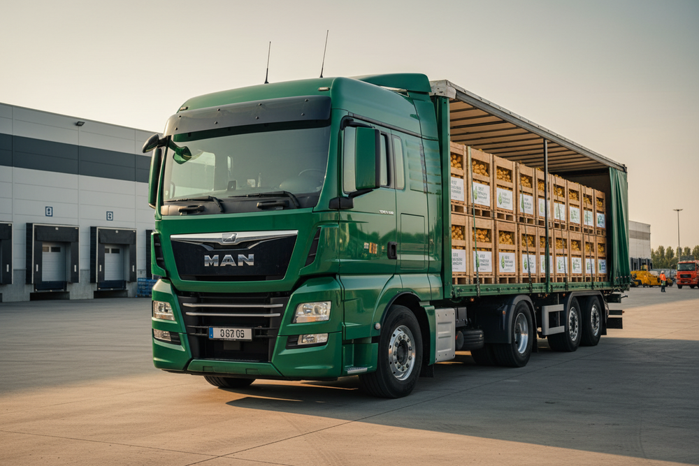 change the truck model to MAN Truck